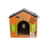 Thrills & Chills® Trick or Treat Hideout Scratch Haunted Hut - Image 4