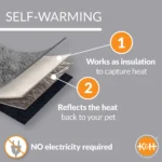 K&H Pet Products Self-Warming Pet Pad 21" - Image 2