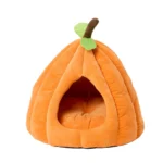 Thrills & Chills® Pumpkin Hut Scratcher for Cats - Image 2