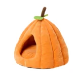 Thrills & Chills® Pumpkin Hut Scratcher for Cats - Image 3