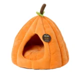 Thrills & Chills® Pumpkin Hut Scratcher for Cats - Image 4