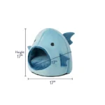 Whisker City® Fish Character Hut Cat Bed - Image 2