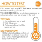 K&H Thermo-Pet Nest Electric Heated Cat Bed Gray 18" - Image 6