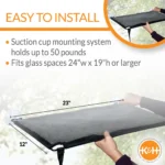 K&H Pet Products EZ Mount Window Sill Single Level Cat Bed - Image 4