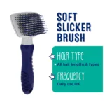 Whisker City® Soft Slicker Cat Brush - Image 2