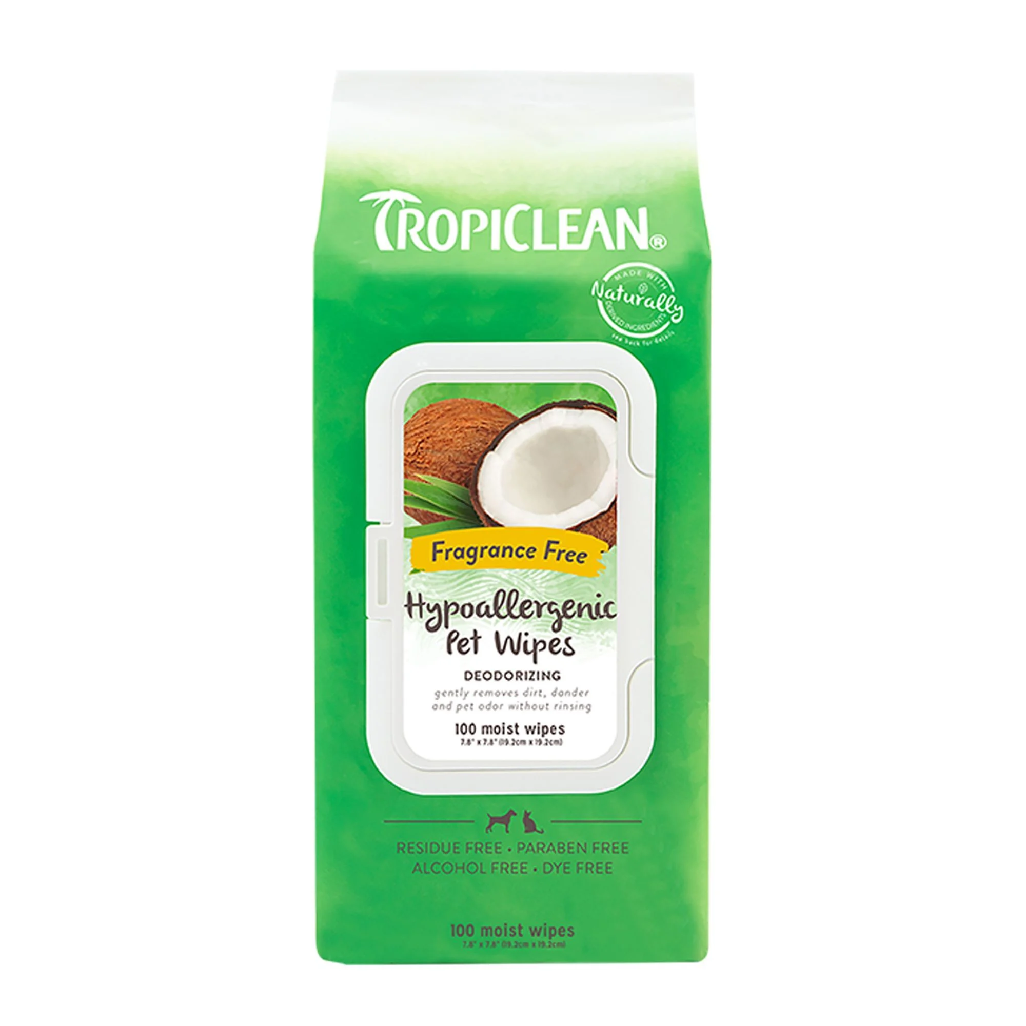 img_1761635607340_635_0RzoYtViT.webp TropiClean® Hypoallergenic Cleaning Pet Wipes - Image 1