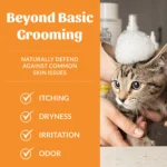 Skout's Honor® Pet Supply Company Cat Probiotic Honeysuckle Shampoo + Conditioner - Image 4