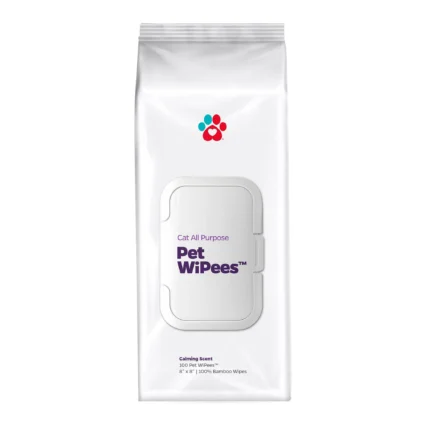 Pet Parents® Pet WiPees™ Cat Cleaning Wipes, Calming Scent