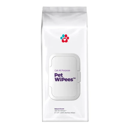 Pet Parents® Pet WiPees™ Cat Cleaning Wipes, Natural Scent
