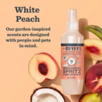 Mrs. Meyer's Clean Day Dog Deodorizing Spritz - White Peach, 8 oz - Image 3