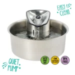 Whisker City® Stainless Steel Fountain - Image 3