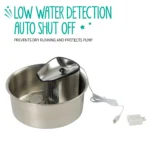 Whisker City® Stainless Steel Fountain - Image 5