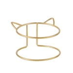 Whisker City® Ribbed Elevated Ceramic Cat Bowl - Image 2