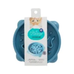 Whisker City® Blue Slow Feeder Cat Bowl, 1.25-cup - Image 4