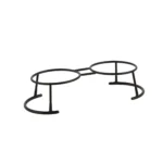 Whisker City® Melamine Cat Head Double Diner Cat Bowl, 1-cup - Image 2