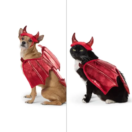Thrills & Chills® Devil Costume, Dog & Cat