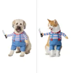 Thrills & Chills® Pet Creepy Doll Costume, Dog & Cat