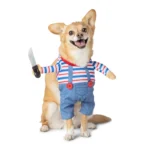 Thrills & Chills® Pet Creepy Doll Costume, Dog & Cat - Image 2