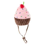 Thrills & Chills® Headwear Costume for Pets- Cupcake - Image 3