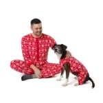 Merry & Bright® Red Holiday Pajamas - Image 5