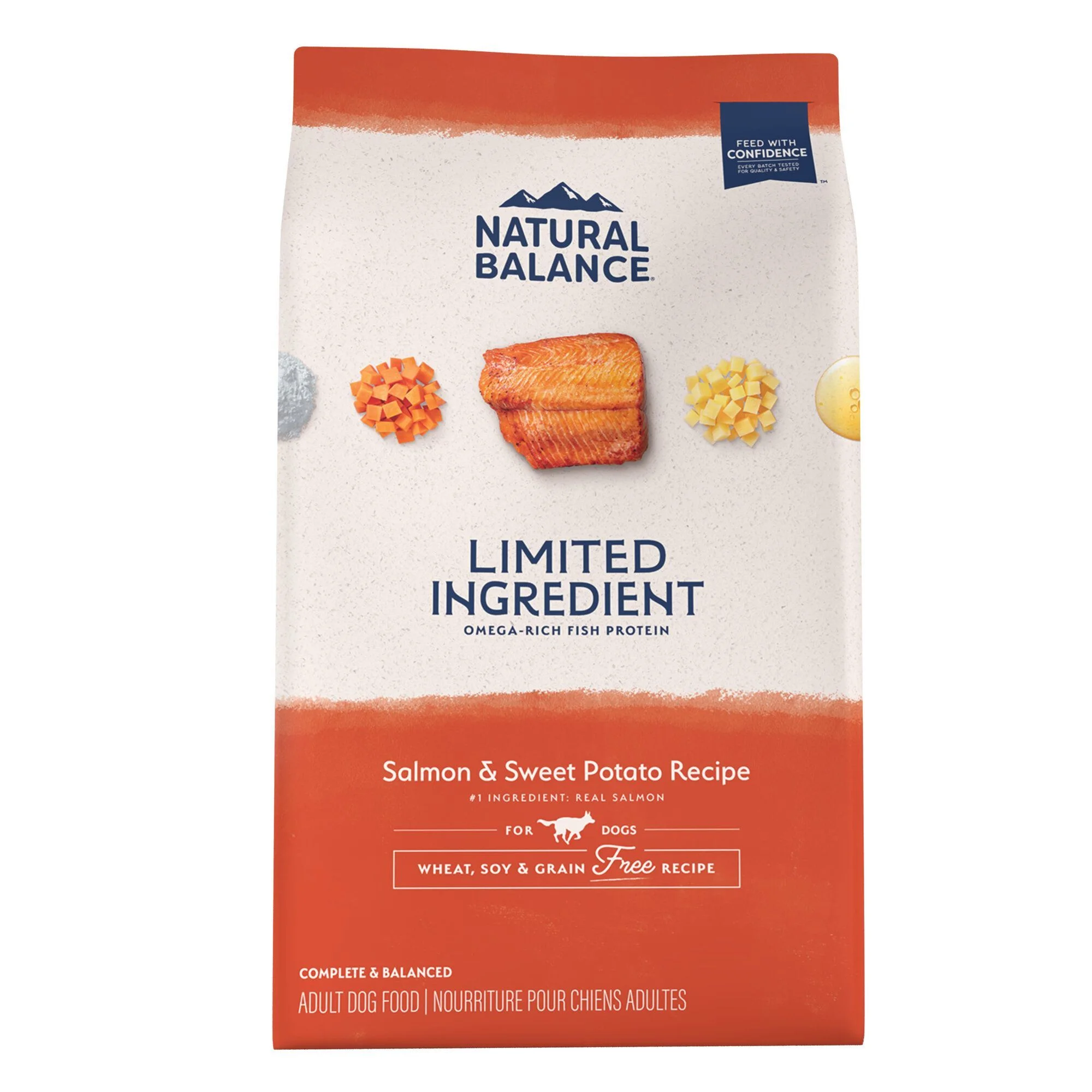 Natural Balance Limited Ingredient Diets Adult Dry Dog Food - Salmon & Sweet Potato Natural Balance Limited Ingredient Diets Adult Dry Dog Food - Salmon & Sweet Potato - Image 1