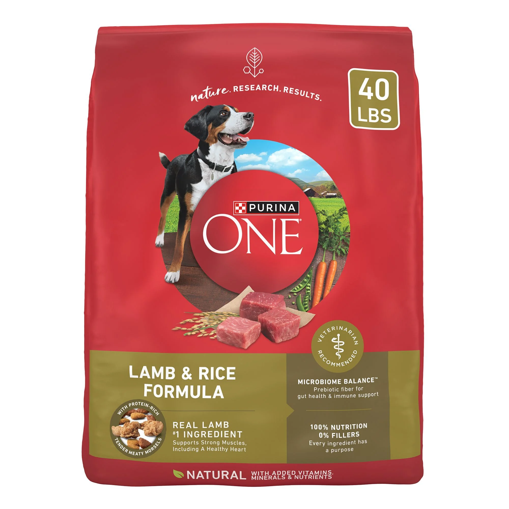 Purina® ONE® Adult Dog Dry Food - Lamb & Rice, High-Protein Purina® ONE® Adult Dog Dry Food - Lamb & Rice, High-Protein - Image 1