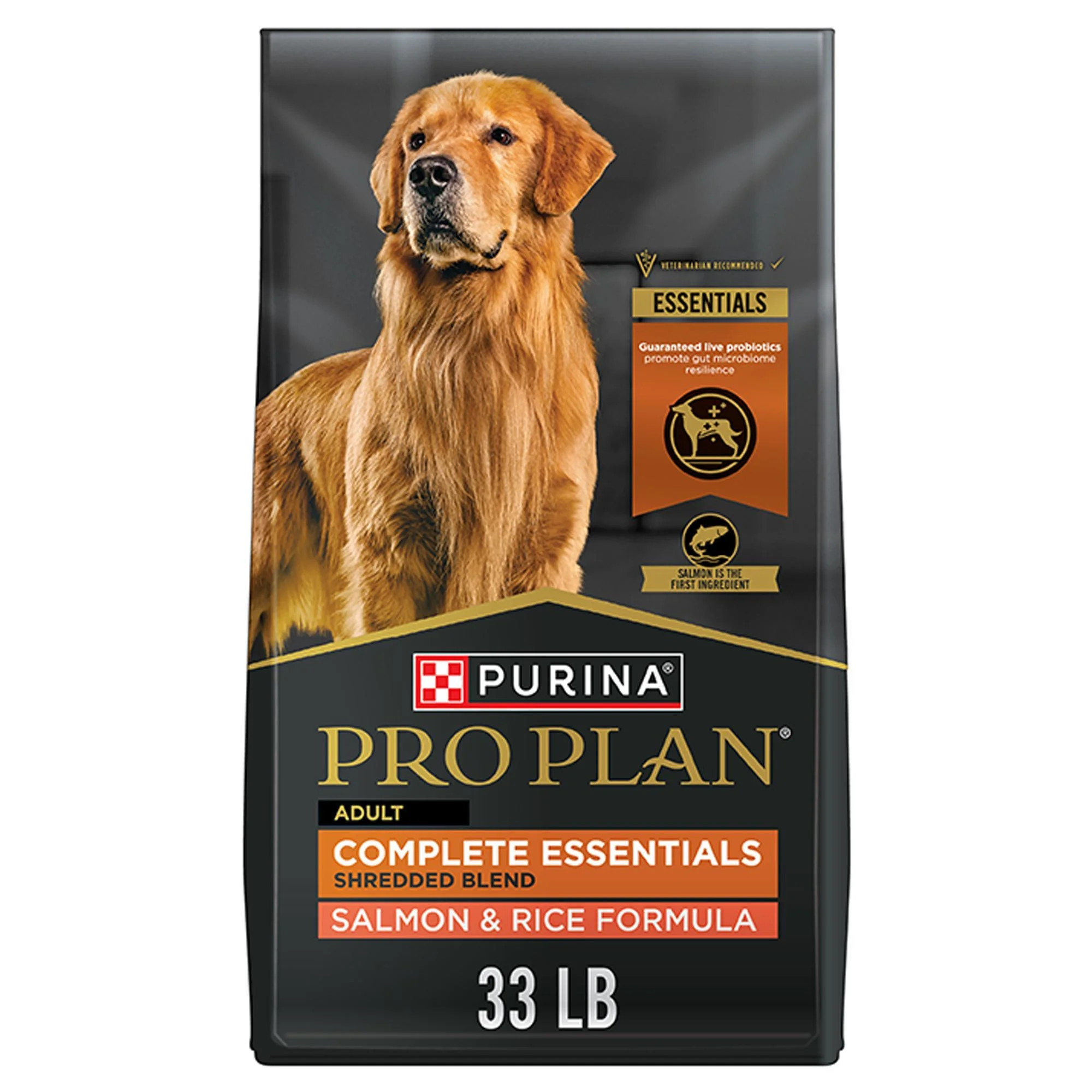 Purina Pro Plan Complete Essentials Shredded Blend Adult Dry Dog Food - Salmon & Rice Purina Pro Plan Complete Essentials Shredded Blend Adult Dry Dog Food - Salmon & Rice - Image 1
