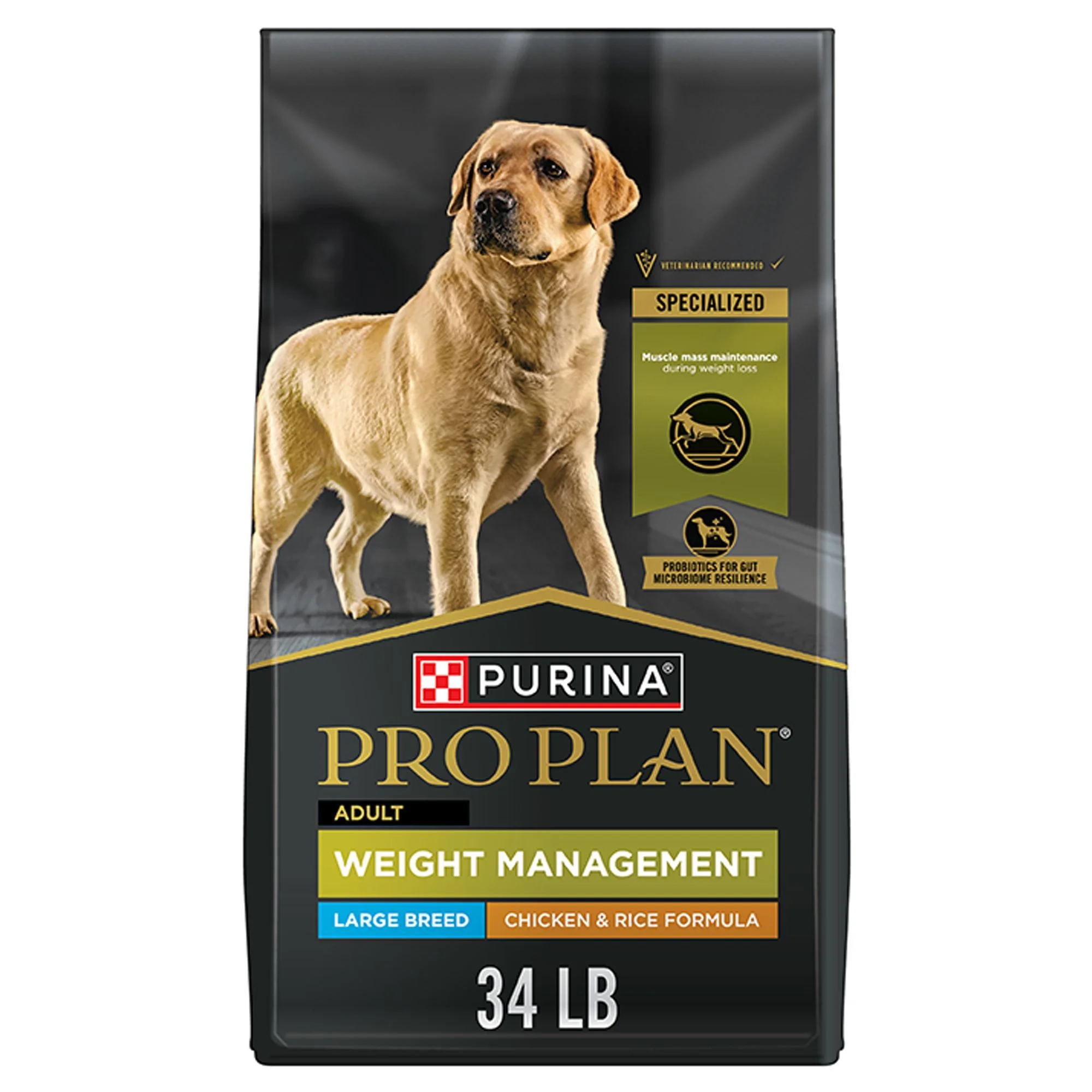 Purina Pro Plan Weight Management Large Breed Adult Dry Dog Food - Chicken & Rice Purina Pro Plan Weight Management Large Breed Adult Dry Dog Food - Chicken & Rice - Image 1
