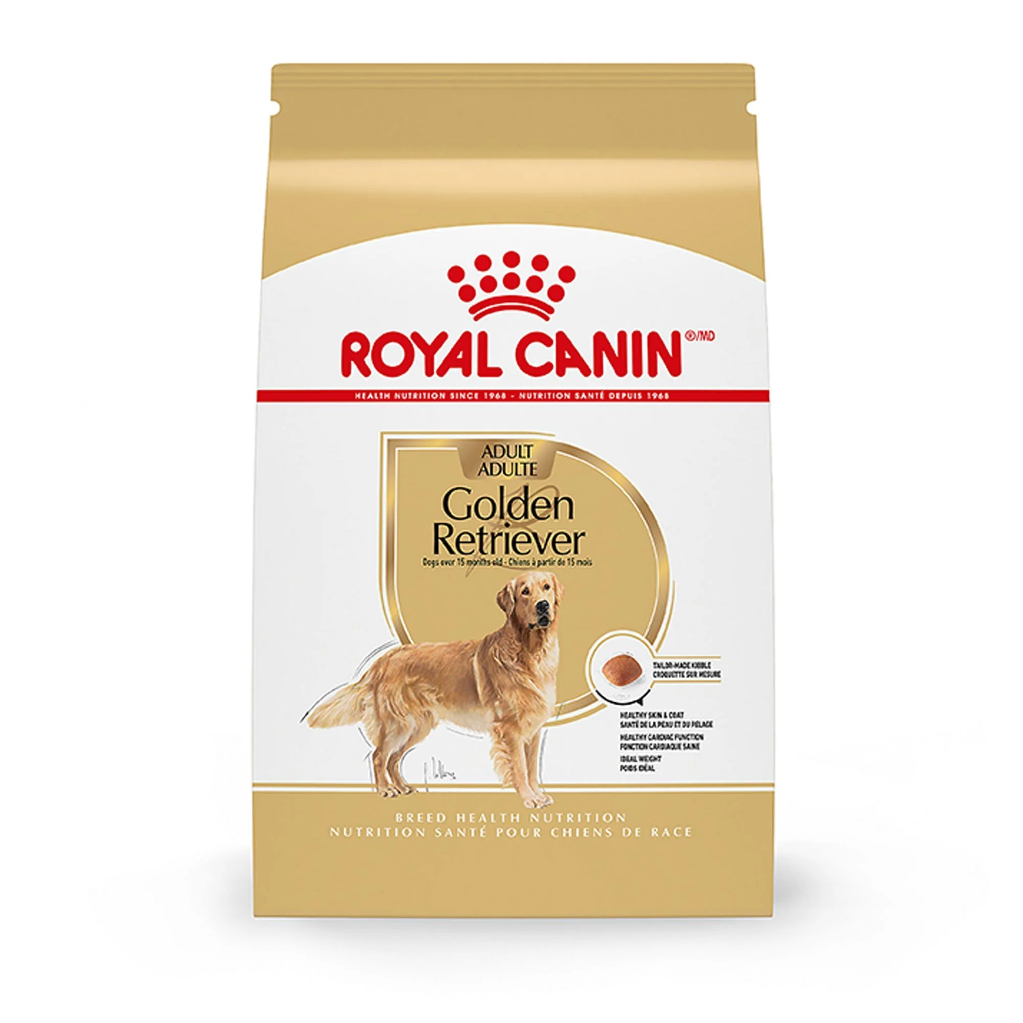 Royal Canin® Breed Health Nutrition® Golden Retriever Breed Specific Adult Dog Dry Food - 30 lb Royal Canin® Breed Health Nutrition® Golden Retriever Breed Specific Adult Dog Dry Food - 30 lb - Image 1