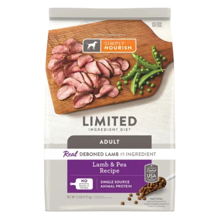 Simply Nourish® Limited Ingredient Diet Adult Dry Dog Food - Lamb & Pea