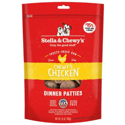 Stella & Chewy's Freeze-Dried Raw Dinner Patties All Life Stages Dry Dog Food - Chewy's Chicken